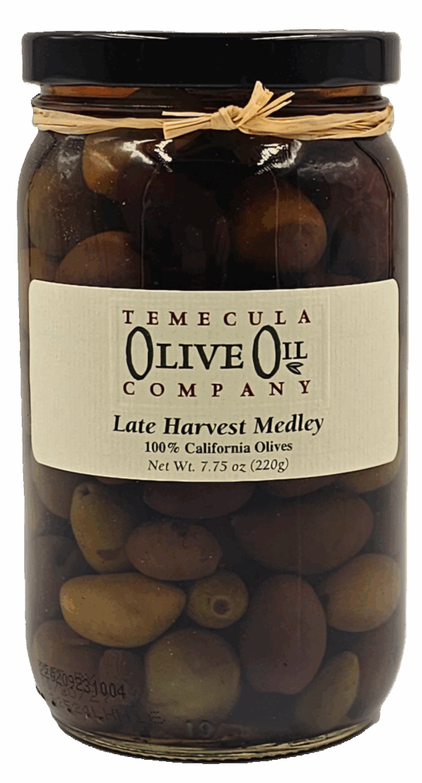 Cured Late Harvest Medley of California Olives