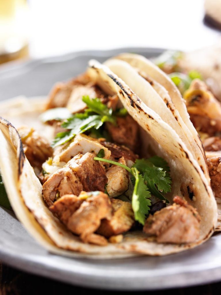 Cilantro Lime Chicken Tacos