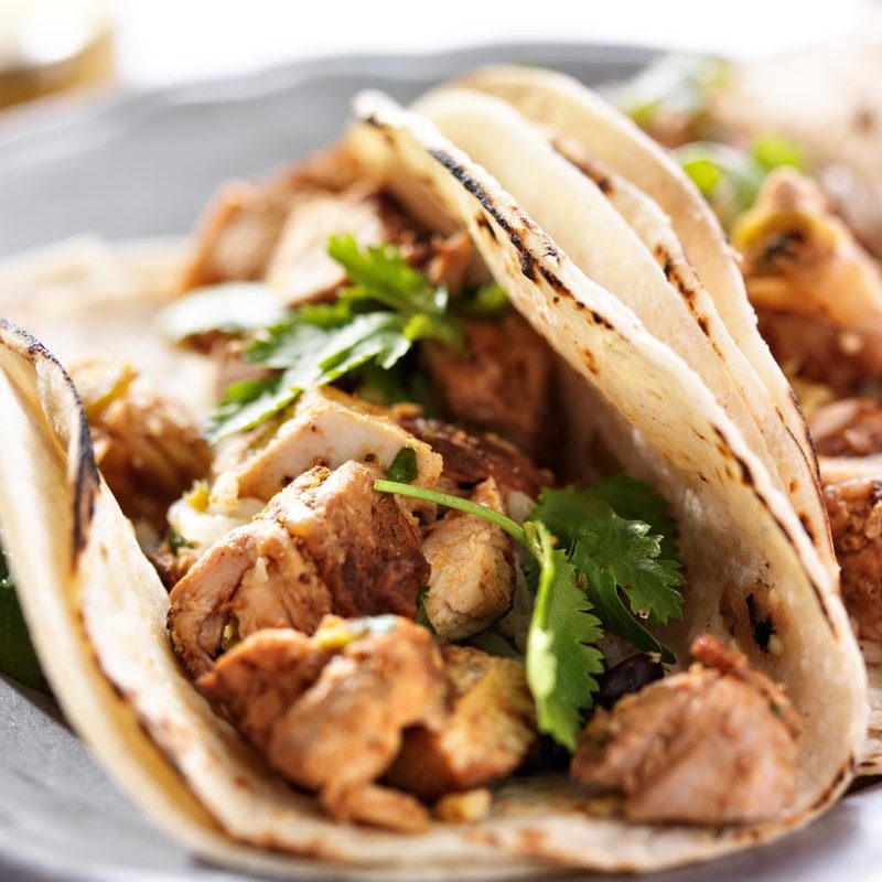 Cilantro Lime Chicken Tacos
