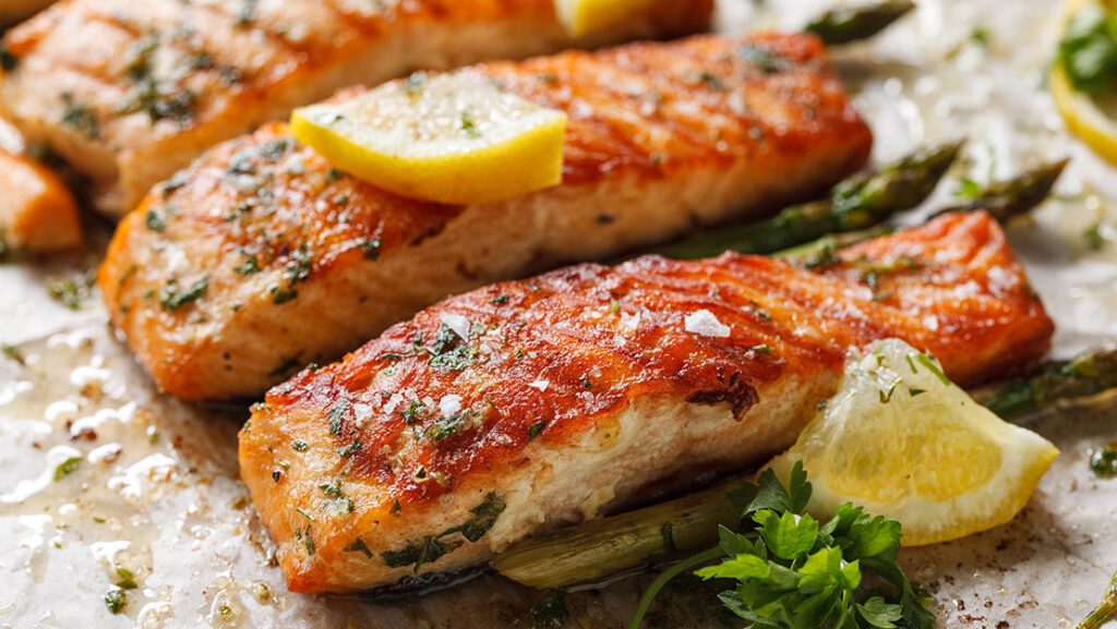 Roast Salmon with Balsamic Glaze Recipe