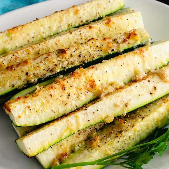 Grilled Zucchini with Citrus Garlic and Parmesan Recipe