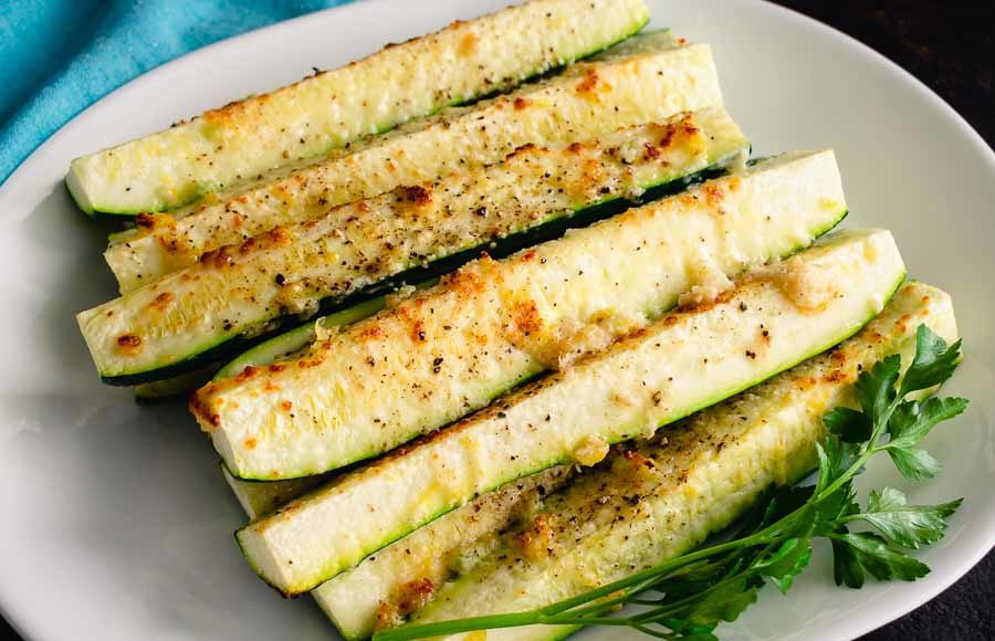 Grilled Zucchini with Citrus Garlic and Parmesan Recipe