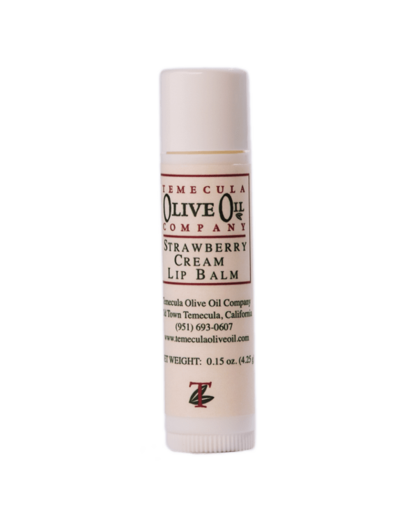Strawberry Cream Olive Oil Lip Balm