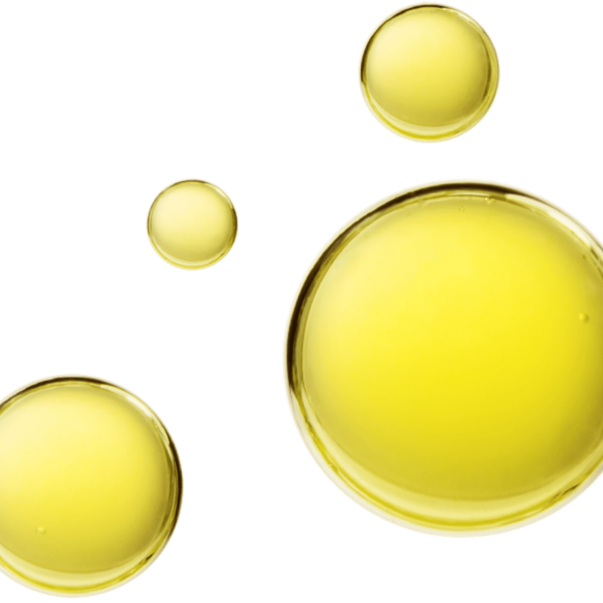 LIQUID GOLD OLIVE OIL DROPLETS ART