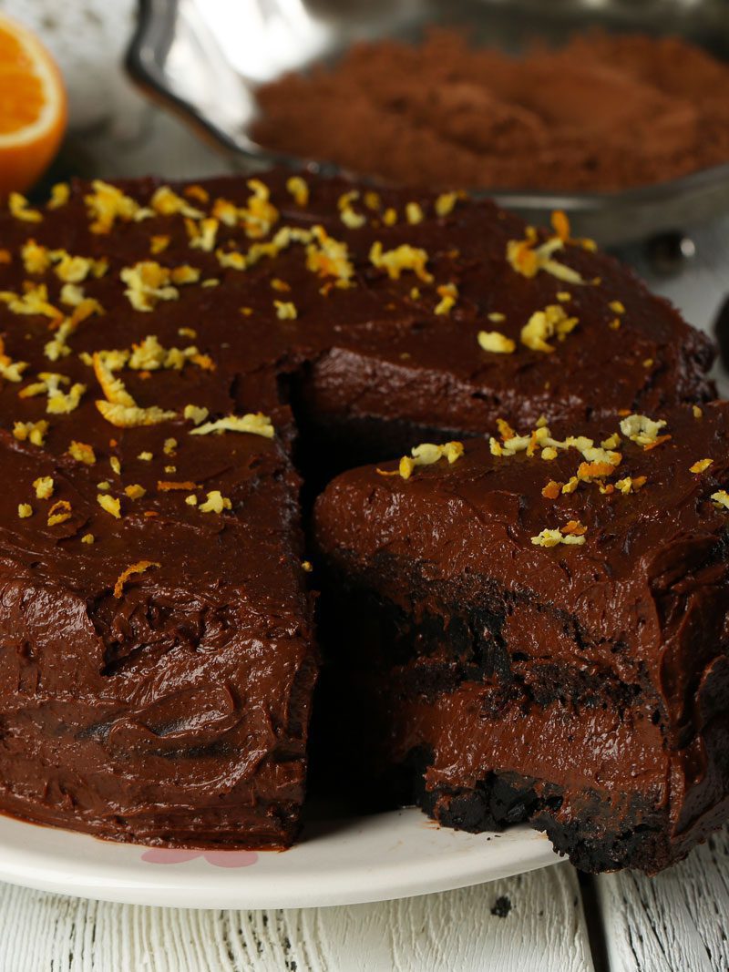 Blood Orange Chocolate Cake Recipe