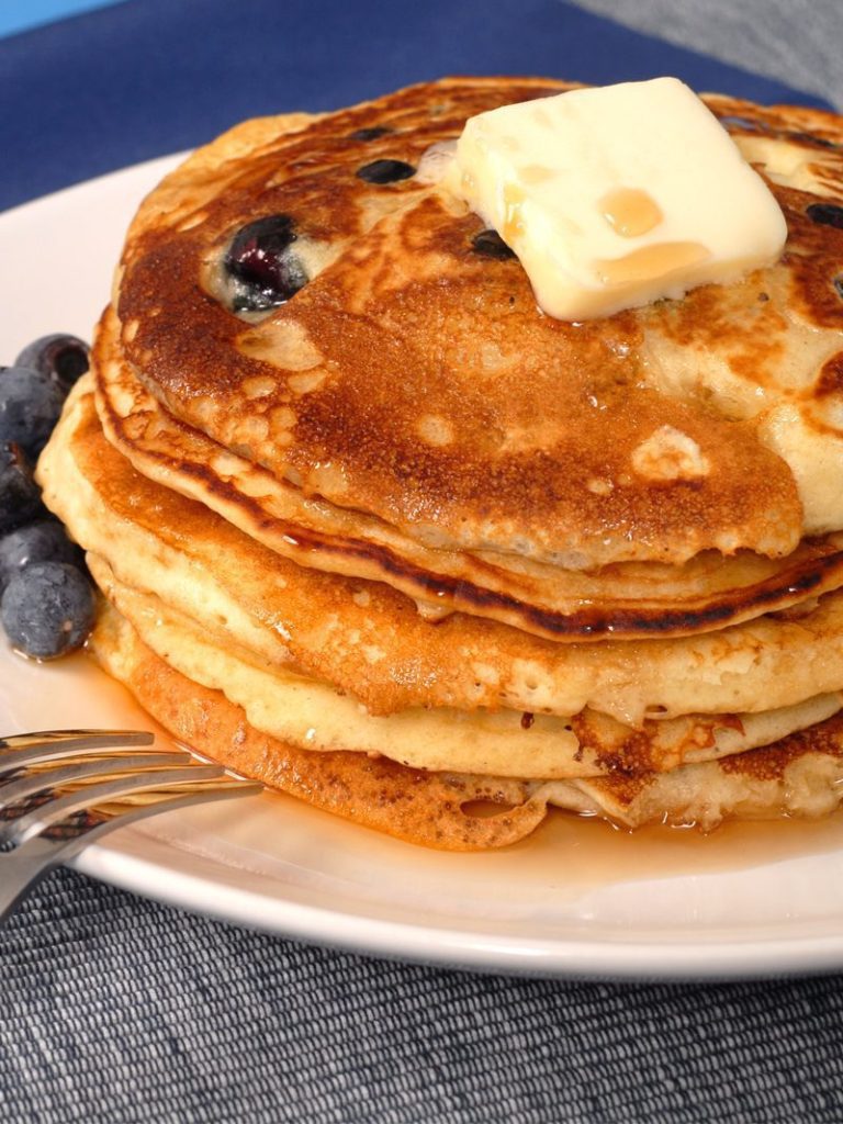 blueberry pancakes