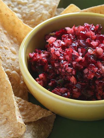 Festive Cranberry Salsa Recipe