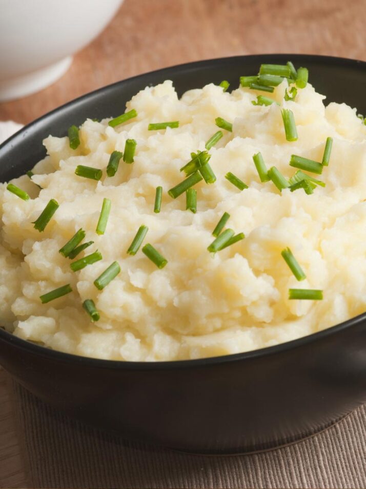 Potatoes with Chives and Garlic Potatoes with Chives and Garlic Recipe