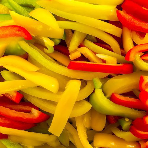 Roasted Bell Peppers With Zahtar Recipe