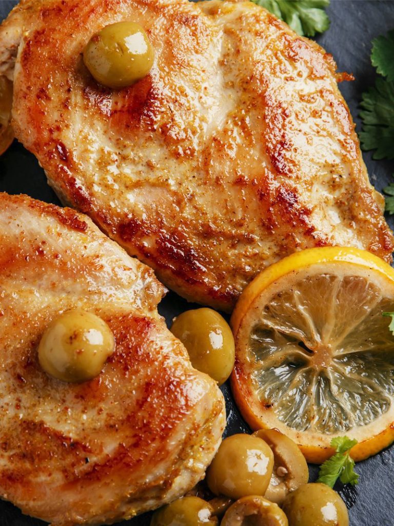 Roasted Lemon Herb Chicken with Olivum