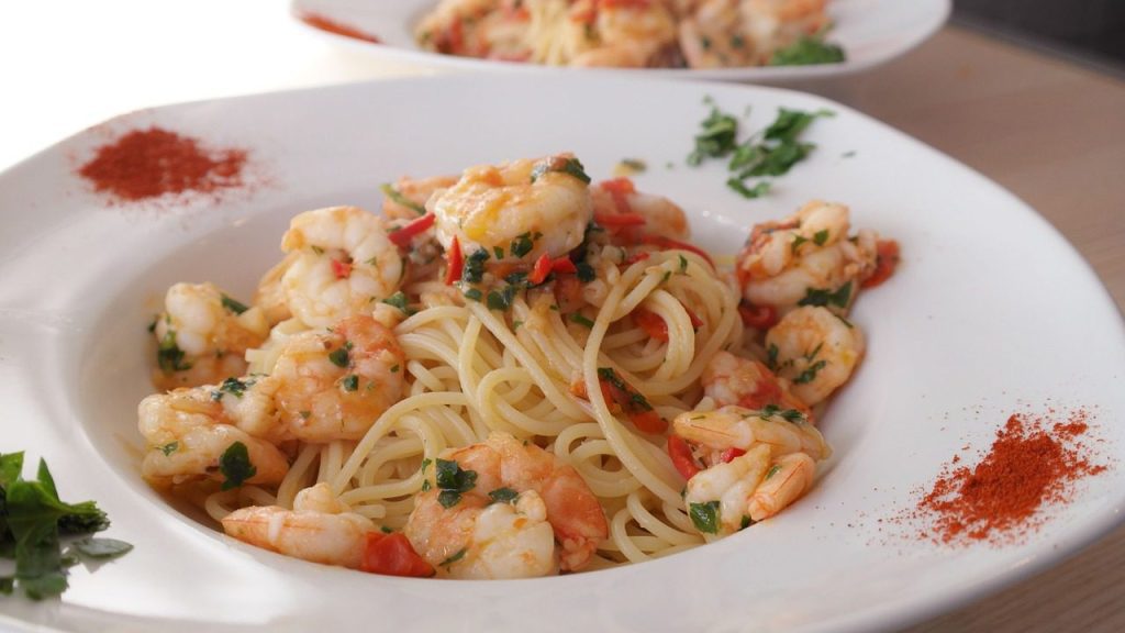 Garlic Shrimp Linguine Recipe