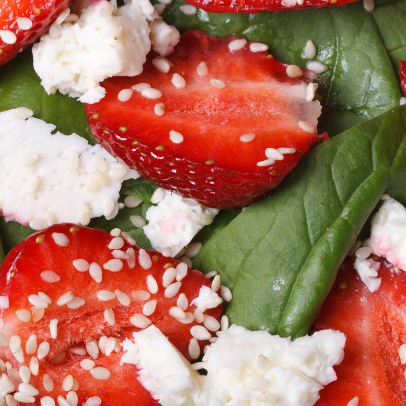 Strawberry, Fig & Basil Salad Strawberry, Fig & Basil Salad Recipe