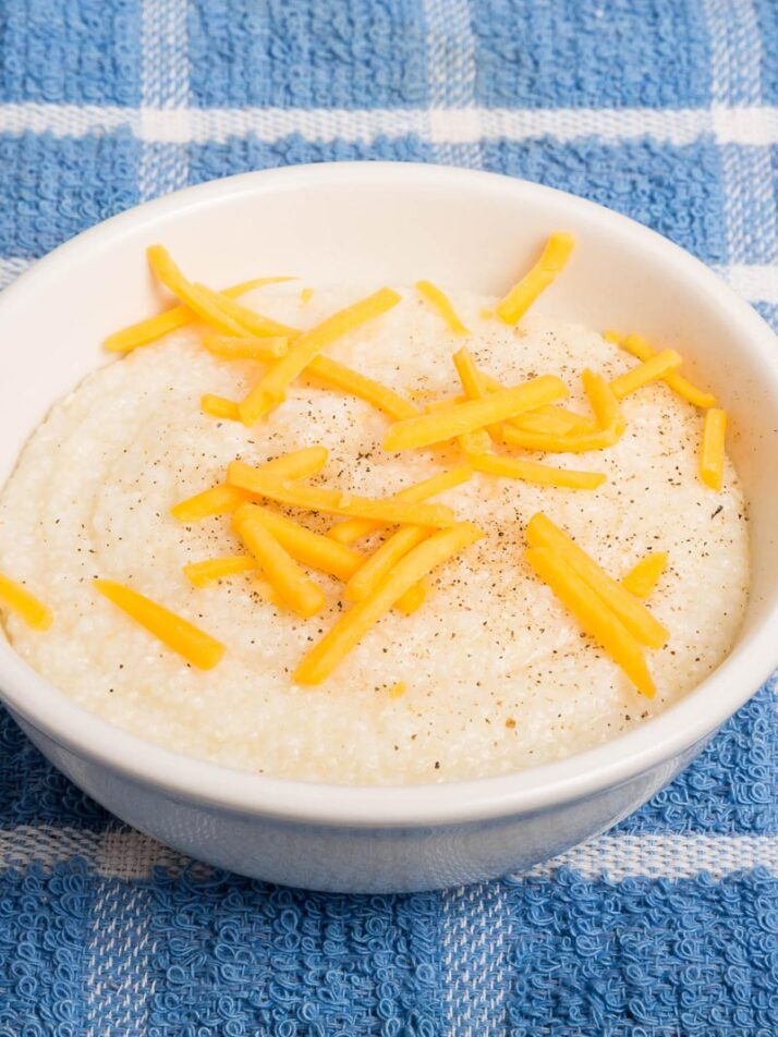 Truffle Cheddar Grits Truffle Cheddar Grits Recipe