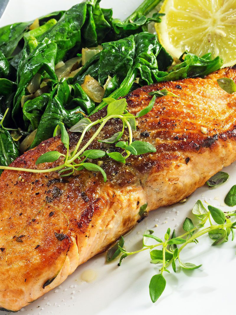 Zahtar Arctic Char with Citrus Couscous Salad Recipe