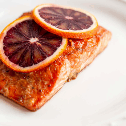 Blood Orange Salmon