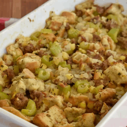 Herbed Focaccia Stuffing