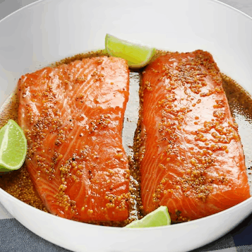 Lime Marinated Salmon
