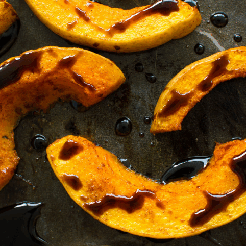 Roasted Butternut Squash with Balsamic Vinaigrette