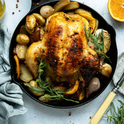 Rosemary Lemon Chicken Cassoulet