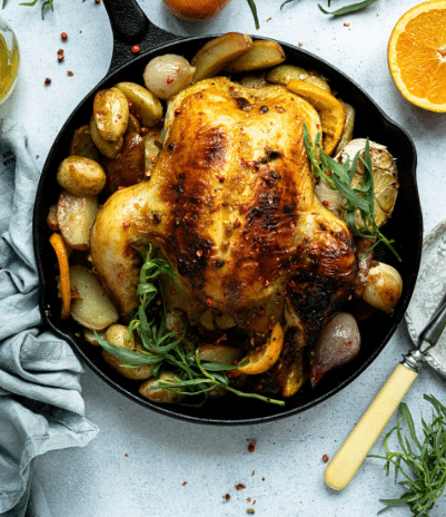 Rosemary Lemon Chicken Cassoulet